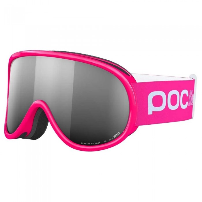 [해외]POC POCito Retina 스키 고글 5141356204 Fluorescent Pink / Partly Sunny Silver