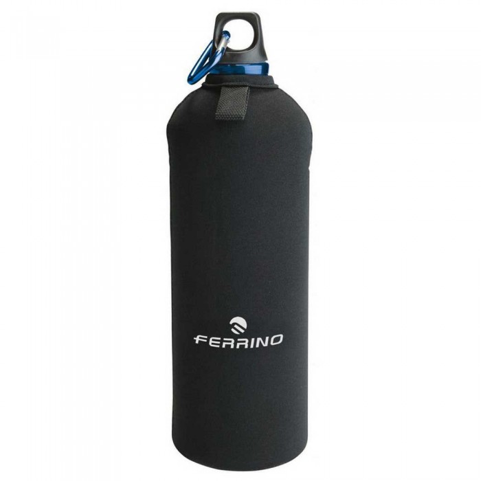 [해외]FERRINO Alu Drink 750ml With Neoprene Pouch 플라스크 6137320485 Blue