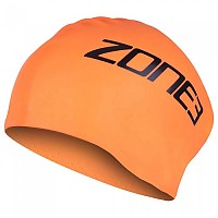 [해외]ZONE3 Long Hair 수영 모자 6141309033 Hi-Vis Orange