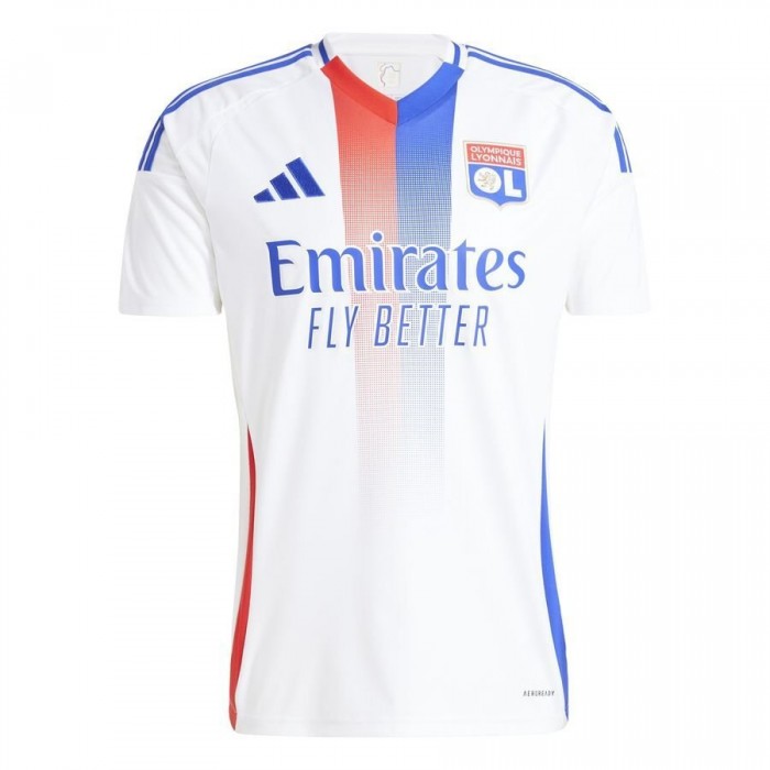 [해외]아디다스 Olympique Lyon 24/25 Home 반팔 티셔츠 3141050459 White