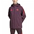 [해외]아디다스 FC Bayern Munich 24/25 레인코트 3141081923 Shadow Maroon / Red