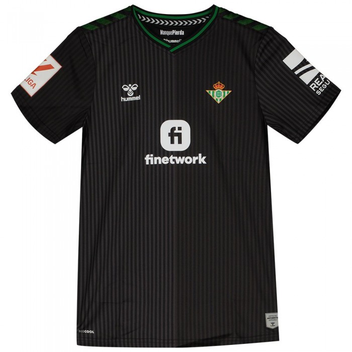 [해외]험멜 Real Betis 23/24 주니어 세 번째 반팔 티셔츠 3140099873 Anthracite