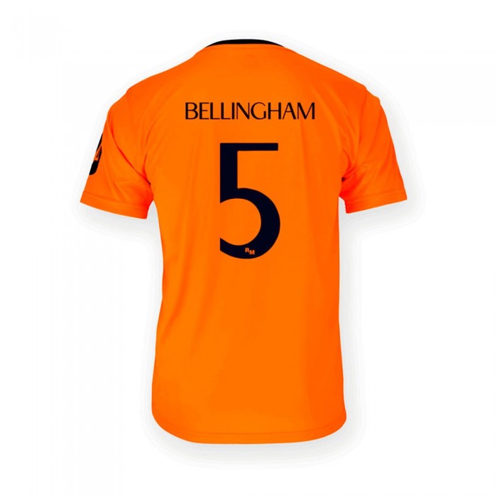 [해외]REAL MADRID Real Madrid 24/25 Bellingham 주니어 원정 짧은 소매 티셔츠 3141185470 Orange