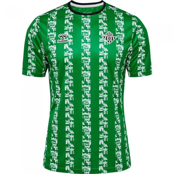 [해외]험멜 Real Betis 24/25 경기용 반팔 티셔츠 3141131098 Fern Green / White