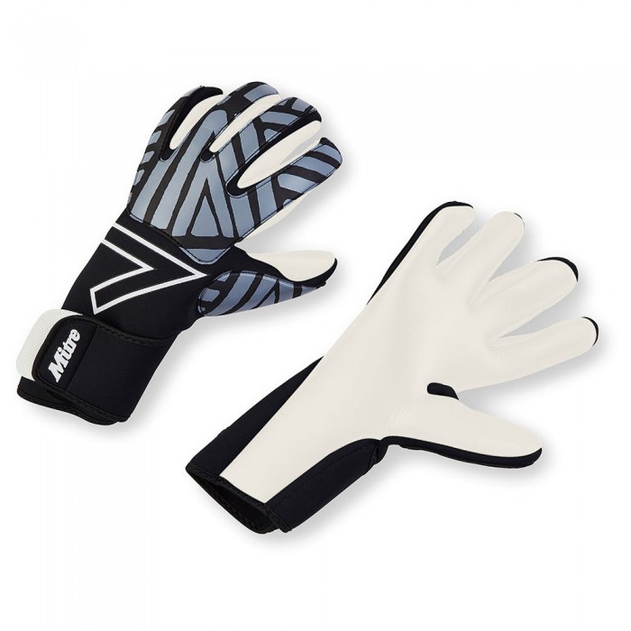 [해외]MITRE Impel Glove 주니어 골키퍼 장갑 3140773375 Black / Grey