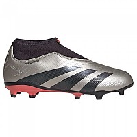 [해외]아디다스 Predator League Laceless FG 축구화 3141105320 Platin Met / Aurora Black / Turbo