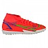 [해외]나이키 Mercurial Superfly VIII Academy TF 축구화 3141291725 Bright Crimson / Metallic Silver