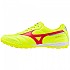 [해외]미즈노 Morelia Elite Tf 실내 코트 슈즈 3141340628 Safety Yellow / Fiery Coral 2 / Grey Silver