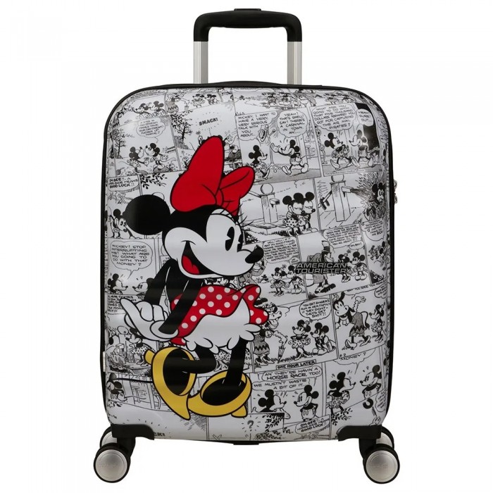 [해외]아메리칸 투어리스터 Wavebreaker Disney Spinner 55/20 TSA 36L 수레 141427693 Minnie Comics White