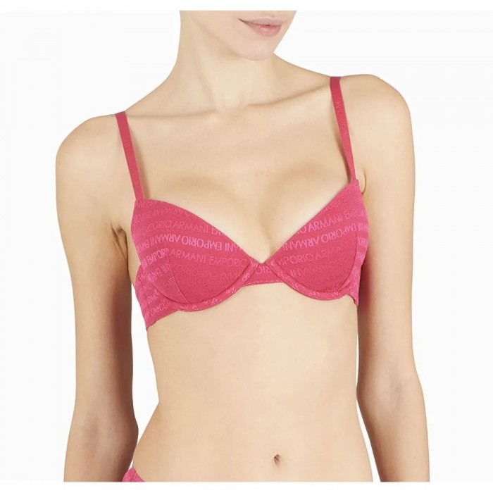 [해외]EMPORIO 아르마니 165394_3F204 Push Up 브라 141447466 Firebrick / Magenta