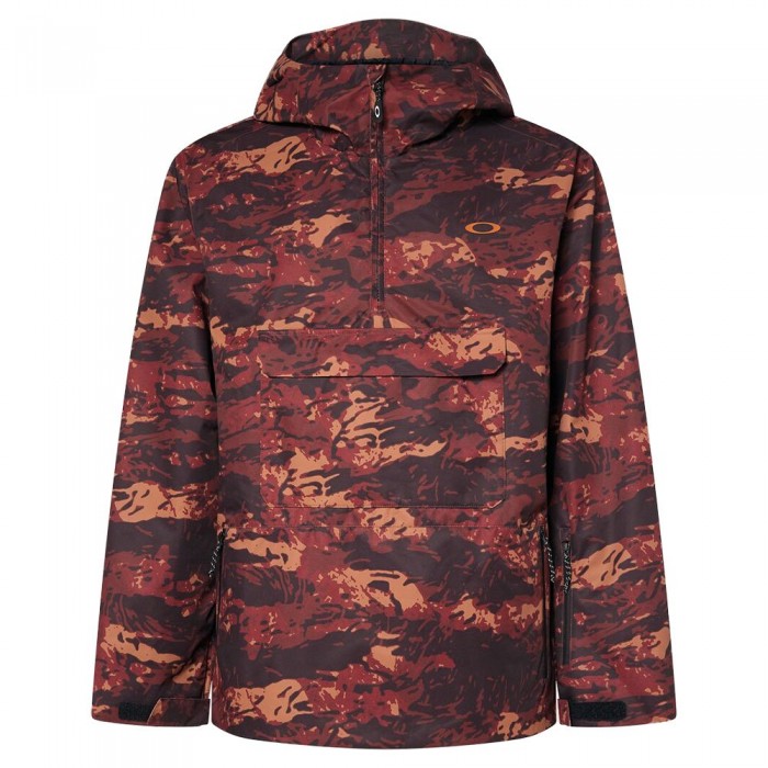 [해외]오클리 APPAREL Divisional RC Anorak 자켓 140752920 Tiger Camo Red