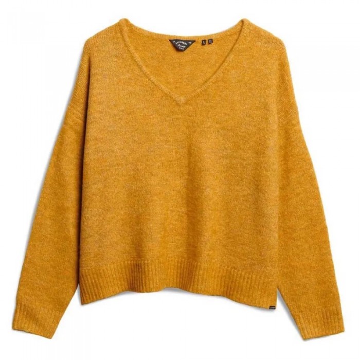 [해외]슈퍼드라이 W6110578A V넥 스웨터 141198382 Gold Yellow Twist