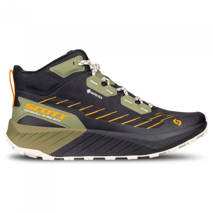 [해외]스캇 Kinabalu 3 Mid 고어텍스 트레일 러닝화 4141255334 Black / Fir Green