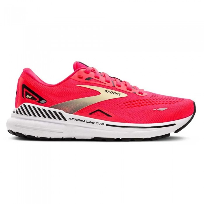 [해외]브룩스 Adrenaline GTS 23 러닝화 6141191882 Diva Pink / Yellow / Black