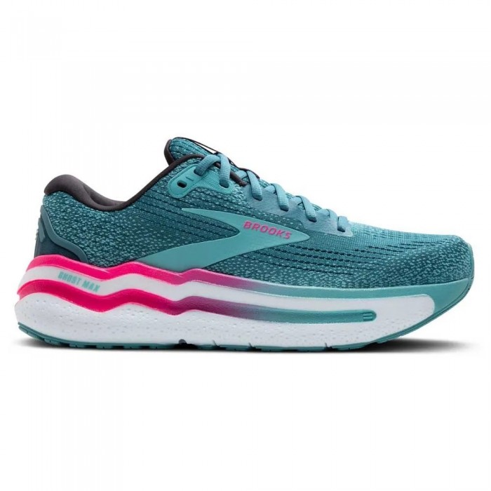 [해외]브룩스 Ghost Max 2 러닝화 6141191903 Storm Blue / Knockout Pink / Aqua