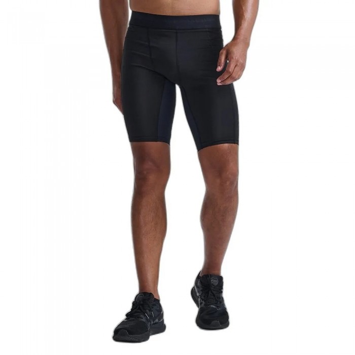 [해외]2XU Base 레이어 Compression 짧은 레깅스 7140085365 Black / Nero