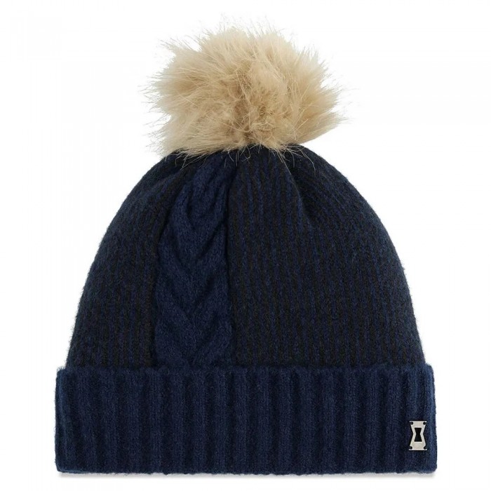 [해외]스파이더 Plait Pom 비니 5141413173 True Navy