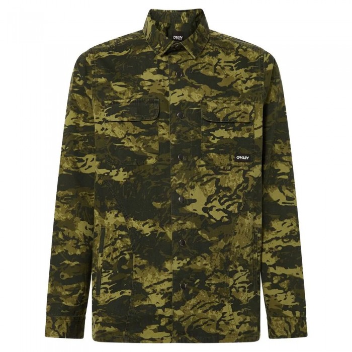 [해외]오클리 APPAREL Long Wknd 자켓 5140753162 Tiger Camo Green