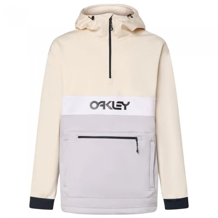 [해외]오클리 APPAREL TNP Nose Grab Hoodie 소프트쉘 자켓 5140753550 Lunar Rock / Arctic White