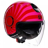 [해외]AGV Eteres 오픈 페이스 헬멧 9141295538 Tropea Red / Pink