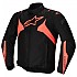 [해외]알파인스타 T-Jaws V4 WP 레이싱 자켓 9141342242 Black / Red Fluor