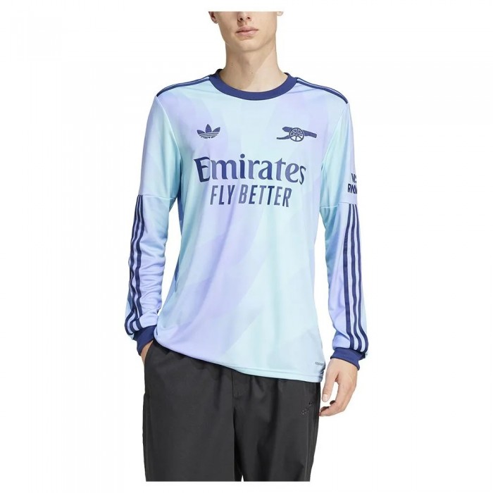 [해외]아디다스 Arsenal FC 24/25 세 번째 긴 소매 티셔츠 3141050087 Clear Aqua / Light Flash Purple