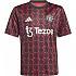 [해외]아디다스 Manchester United 24/25 주니어 프리매치 반팔 티셔츠 3141050409 Black / Mufc Red