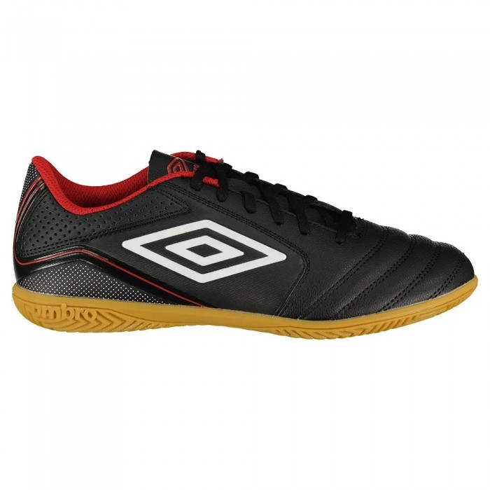 [해외]엄브로 Classico XII IC futsal 실내 코트 슈즈 3141175215 Black / White / Vermillion