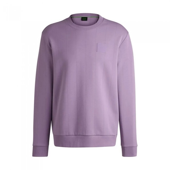 [해외]BOSS Salbo Dropneedle 스웨트셔츠 141335978 Light / Pastel Purple