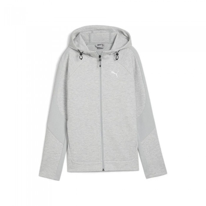 [해외]푸마 Evostripe 풀지퍼 스웨트셔츠 140939790 Light Gray Heather