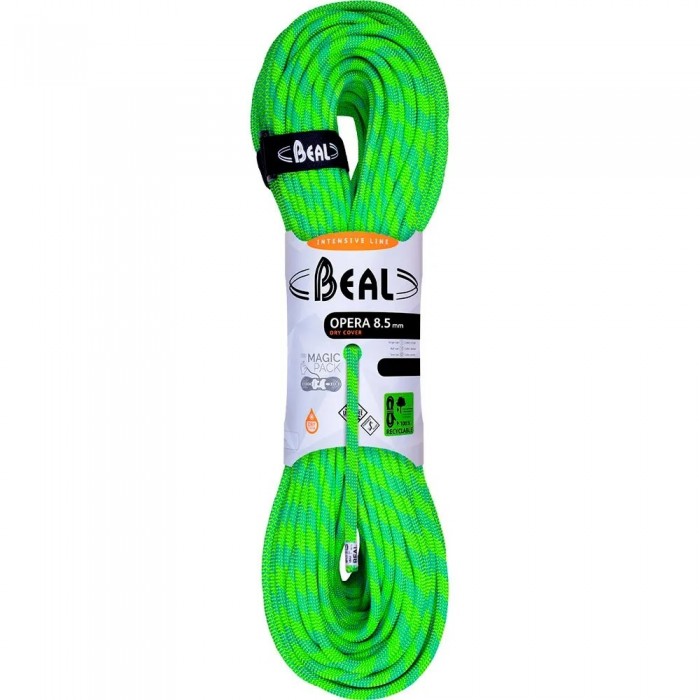 [해외]BEAL Opera 8.5 mm 로프 4141428458 SC Green