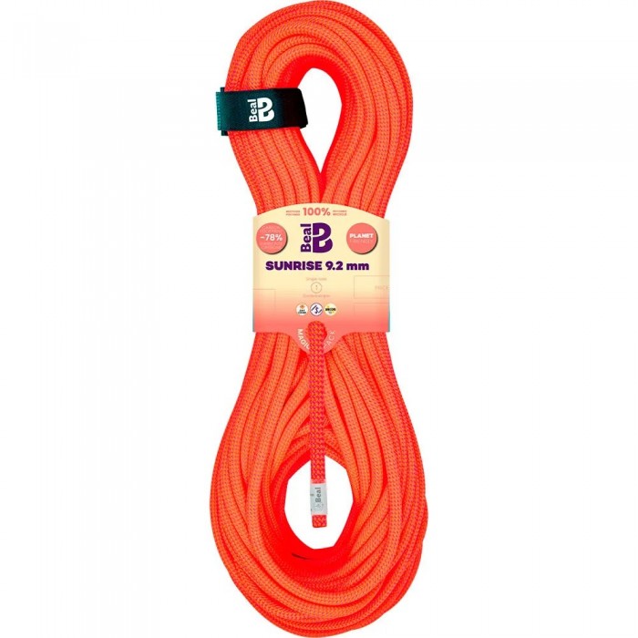 [해외]BEAL Sunrise 9.2 mm 로프 4141428470 Orange