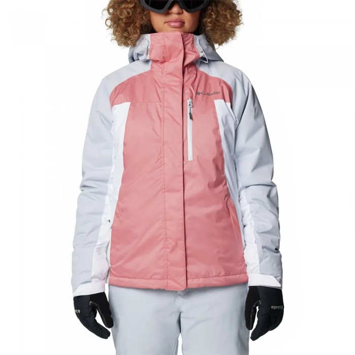 [해외]컬럼비아 Snowy Summit™ 자켓 4140983673 Pink Agave / White