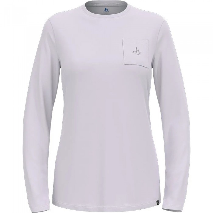 [해외]오들로 Merino 200 Pocket 긴팔 베이스 레이어 6140799644 Misty Lilac