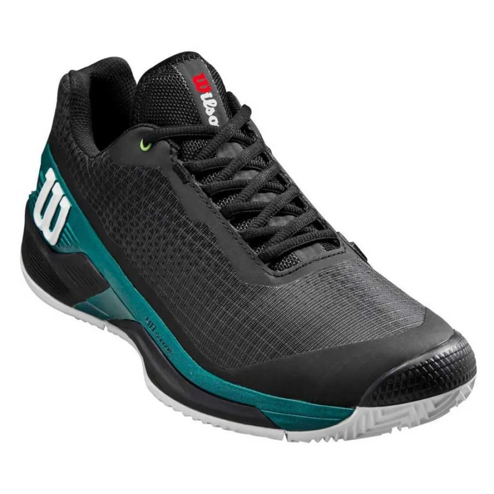 [해외]윌슨 Rush Pro 4.0 테니스화 12140619954 Black / Black / Deep Teal