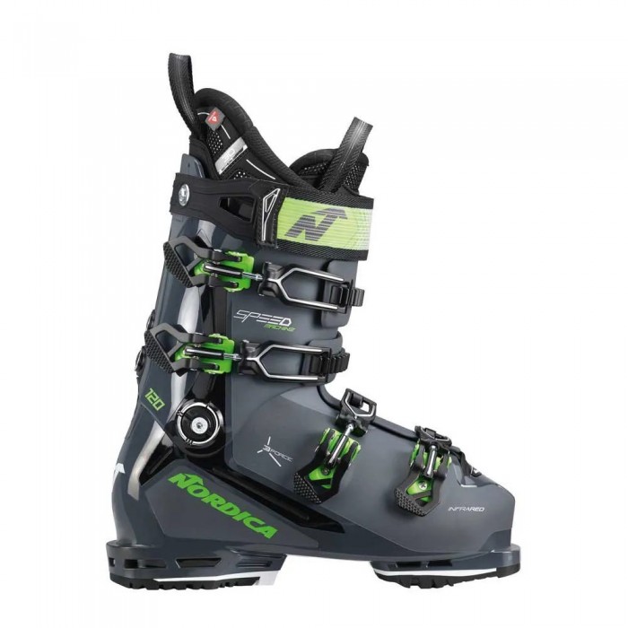 [해외]NORDICA Speedmachine 3 120 GW 알파인 스키 부츠 5140984235 Anthracite / Black / Green