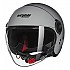 [해외]놀란 N21 Visor 06 Classico 오픈 페이스 헬멧 9141452182 Gloss Grey