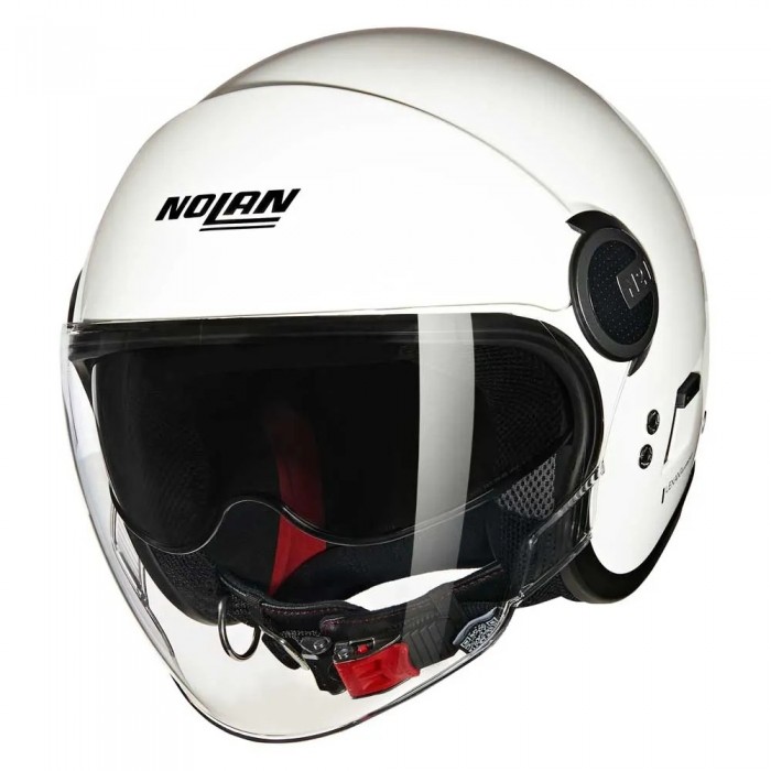 [해외]놀란 N21 Visor 06 Classico 오픈 페이스 헬멧 9141452184 Metal White