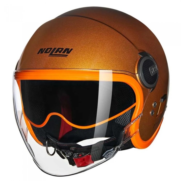 [해외]놀란 N21 Visor 06 Ocio 오픈 페이스 헬멧 9141452185 Gloss Copper / Orange