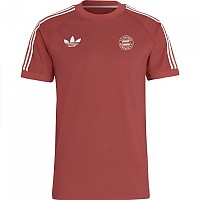 [해외]아디다스 FC Bayern Munich Originals 3 Stripes 반팔 티셔츠 3141047255 Crew Red