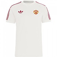 [해외]아디다스 Manchester United Originals 3 Stripes 반팔 티셔츠 3141047347 Off White