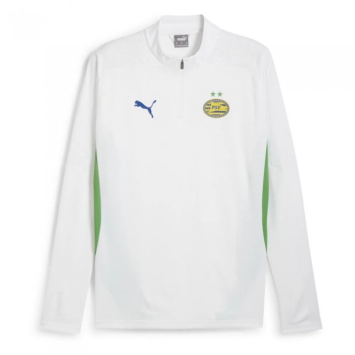 [해외]푸마 PSV Eindhoven 트레이닝 집업 스웨트셔츠 3140940362 White / Cobalt Glaze / Green