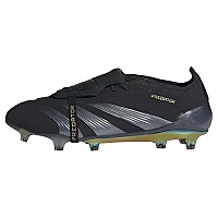 [해외]아디다스 Predator Elite Fold Over Tongue FG 축구화 3141105264 Core Black / Carbon / Gold Met