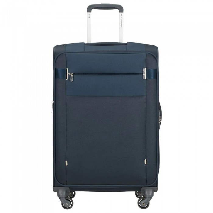 [해외]쌤소나이트 Citybeat Spinner 66/28 67-73L expandable 캐리어 141401626 Navy Blue