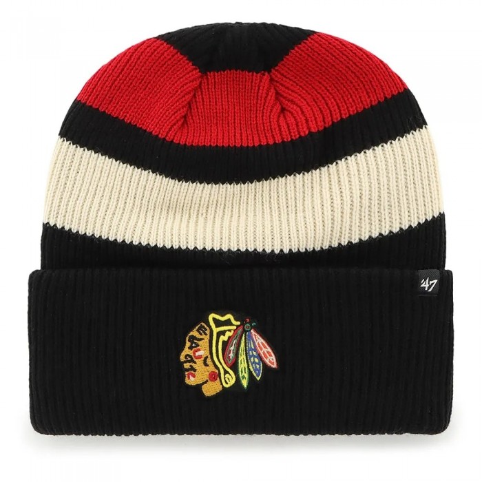 [해외]47 NHL Chicago Blackhawks Clubhouse Jennings 비니 141312129 Black