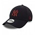 [해외]뉴에라 Check Infill 9Forty New York Yankees 모자 141414581 Navy