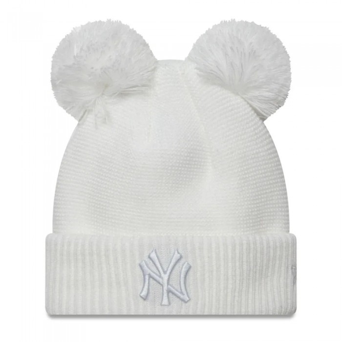 [해외]뉴에라 Double Pom New York Yankees 비니 141414603 White