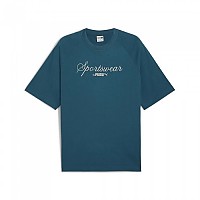 [해외]푸마 SELECT Classics+ Oversized 반팔 티셔츠 140940707 Cold Green