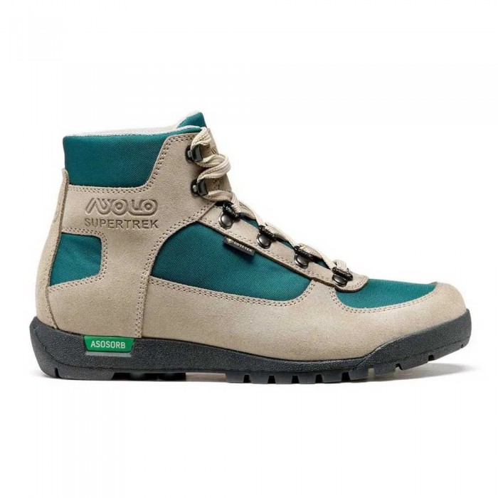 [해외]아솔로 Supertrek goretex 등산화 4141080847 Earth Beige / Deepteal