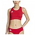 [해외]아디다스 Adizero Essentials Crop 스포츠 탑 4141585122 Team Power Red 2